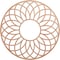 Ekena Millwork Cannes Wood Fretwork Pierced Ceiling Medallion, Cherry, 36"OD x 12 1/4"ID x 3/8"T CMWP36X36X0375CNCH - alternate 1
